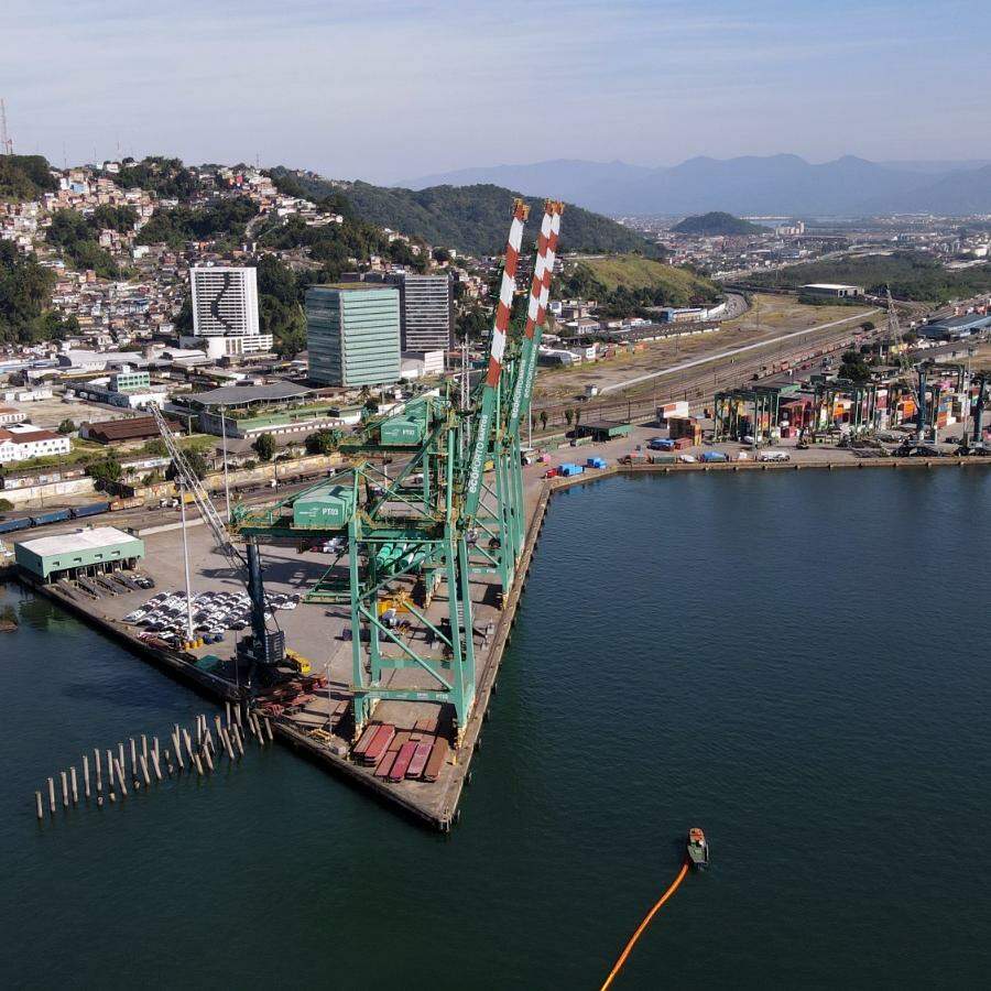 Tecon Santos 10, no cais santista, é um marco entre os leilões que são repetidamente anunciados e adiados