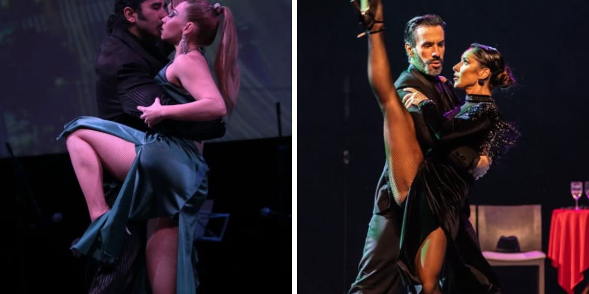 Cinco casais de bailarinos fazem homenagem a dois ícones do tango