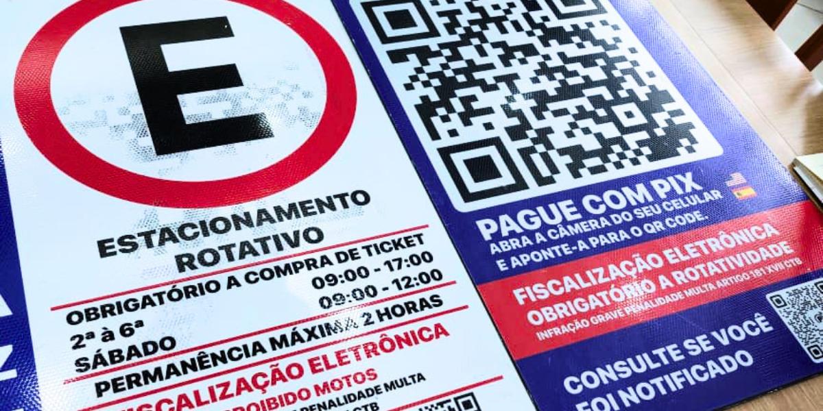 Estão previstas cerca de 3 mil vagas de estacionamento rotativo na Cidade; operação será 100% digital