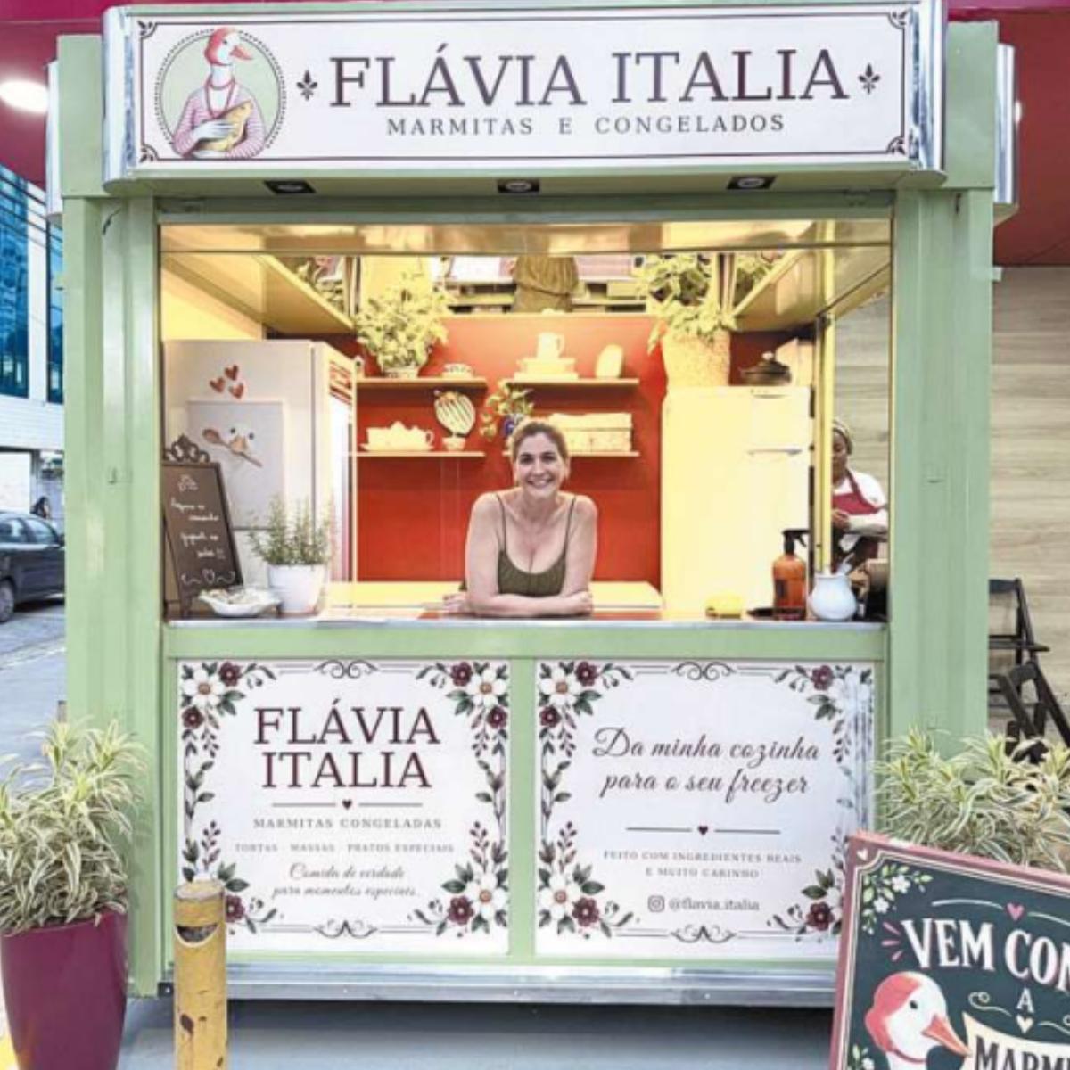 Chef Flávia Italia leva suas especialidades para um endereço físico