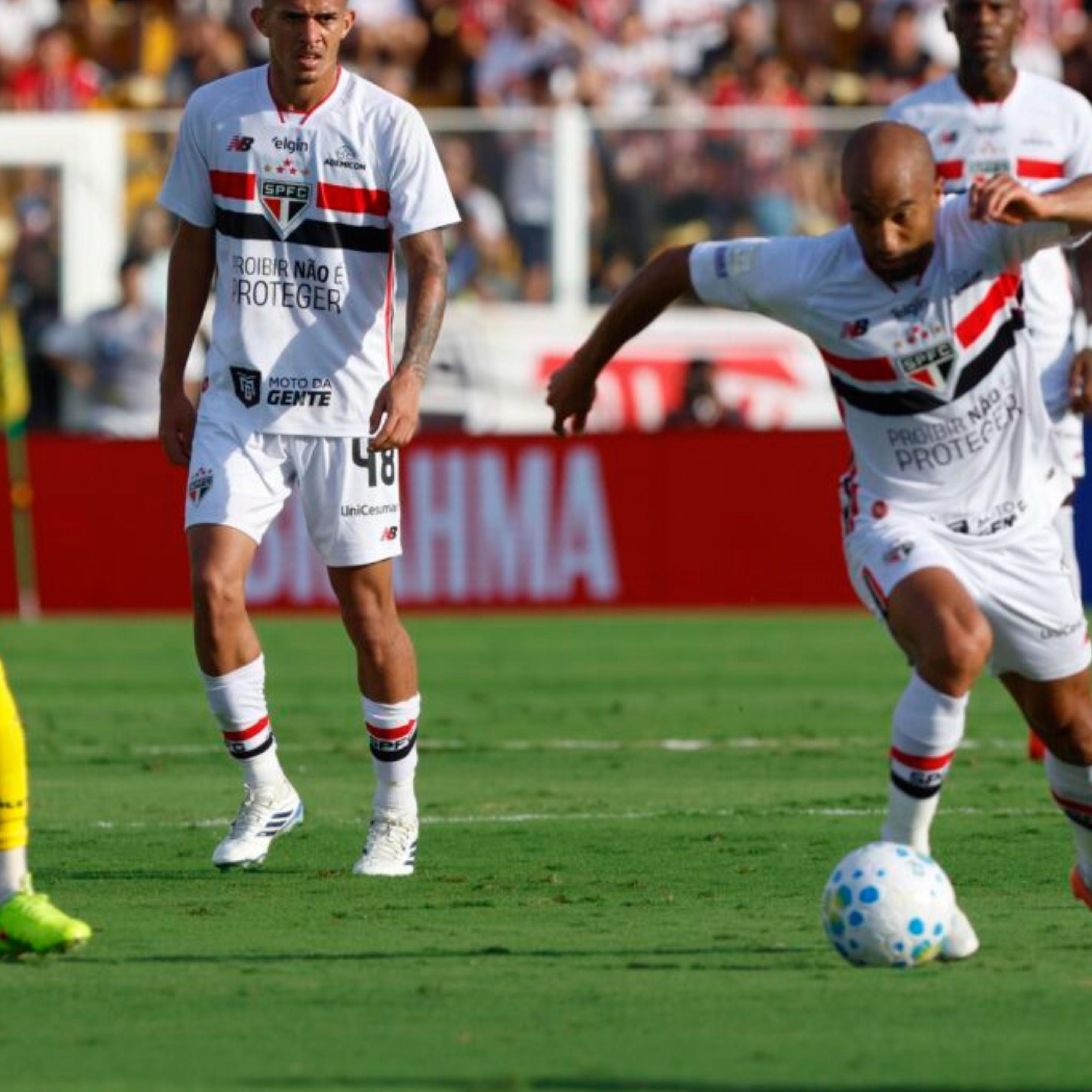 São Paulo sobrevive a primeiro tempo vibrante do Mirassol e busca empate fora de casa