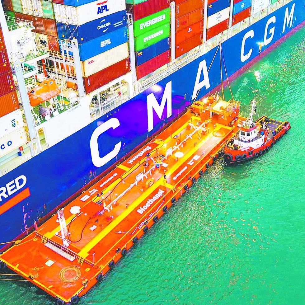 Embarcação é equipada com o primeiro motor tricombustível do mundo certificado para operar com etanol