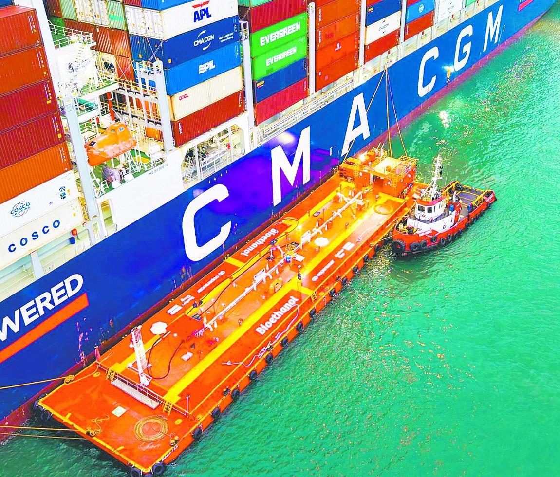 Embarcação é equipada com o primeiro motor tricombustível do mundo certificado para operar com etanol