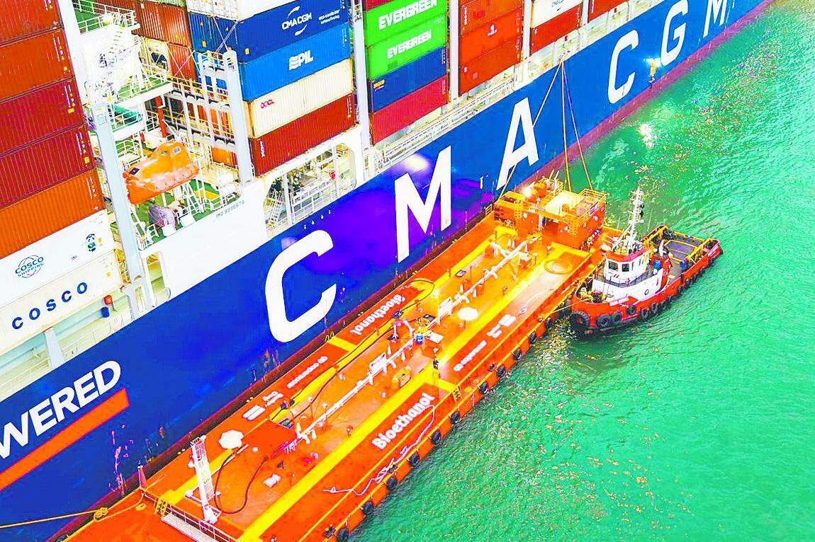 Embarcação é equipada com o primeiro motor tricombustível do mundo certificado para operar com etanol