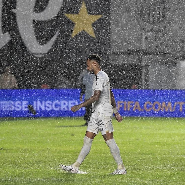 Com o papelão contra o Bahia, Neymar vai desfalcar o Santos contra o Palmeiras e o RB Bragantino