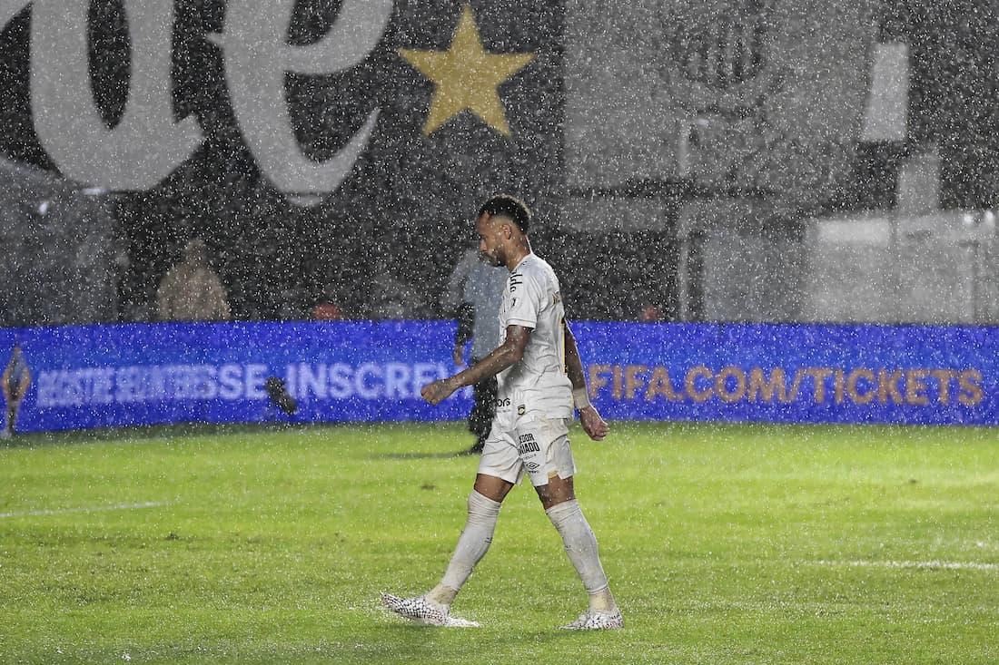 Com o papelão contra o Bahia, Neymar vai desfalcar o Santos contra o Palmeiras e o RB Bragantino