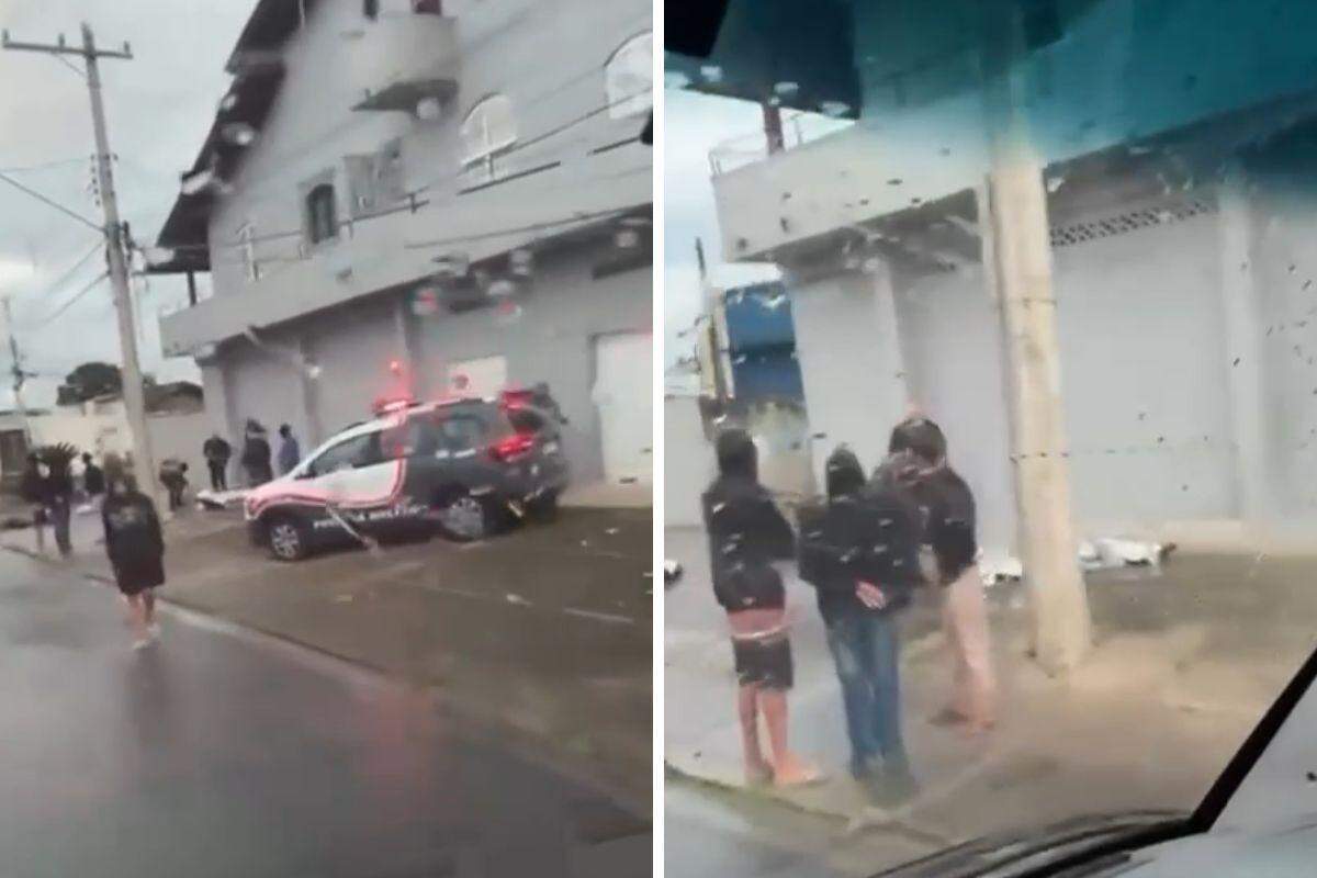 Polícia investiga as circunstâncias do acidente
