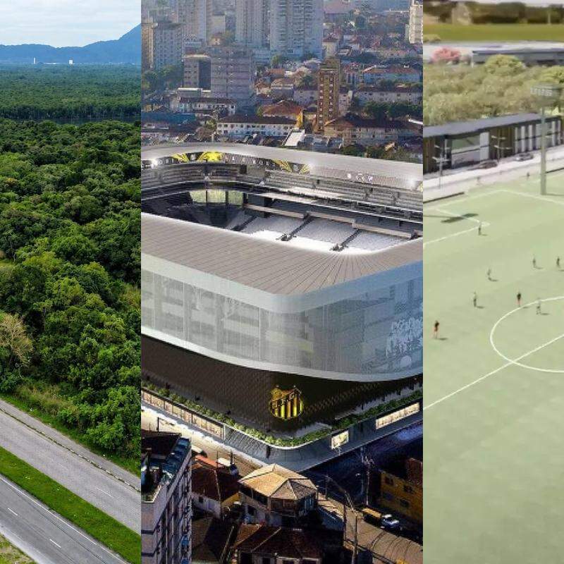 Novos empreendimentos do Santos FC ainda não sairam do papel