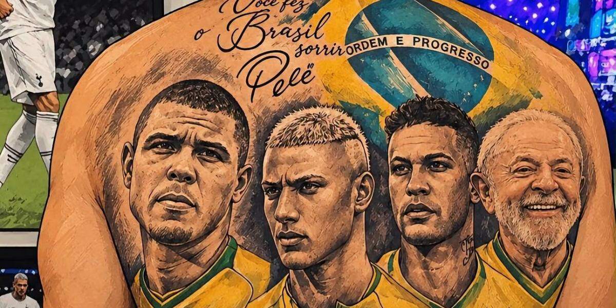 Neymar havia comentado em uma montagem do presidente reeleito na tatuagem de Richarlison, que originalmente reúne os rostos do próprio atleta, de Neymar e de Ronaldo Fenômeno