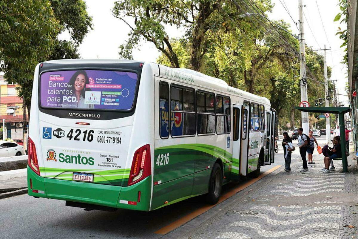 Santos, que concentra o maior número de candidatos, com 7.984, terá gratuidade das 8 às 21 horas, nos dois domingos