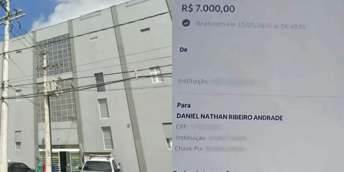 O roubo foi descoberto quando a esposa da vítima percebeu o saldo negativo da conta bancária