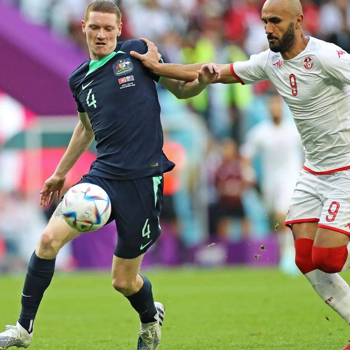 Austrália venceu a Tunísia por 1 a 0