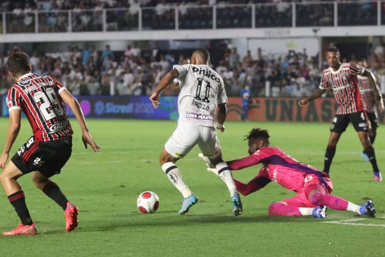 Santos perde clássico para o São Paulo na Vila e vê a pressão aumentar