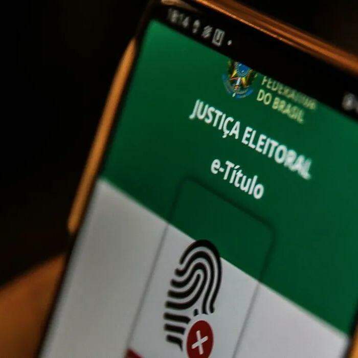 O e-Título é um aplicativo de celular que pode ser usado para a justificativa
