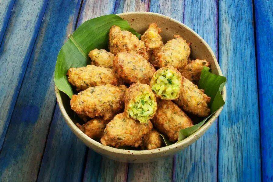 Boa Mesa: aprenda a fazer bolinho de arroz verde e amarelo