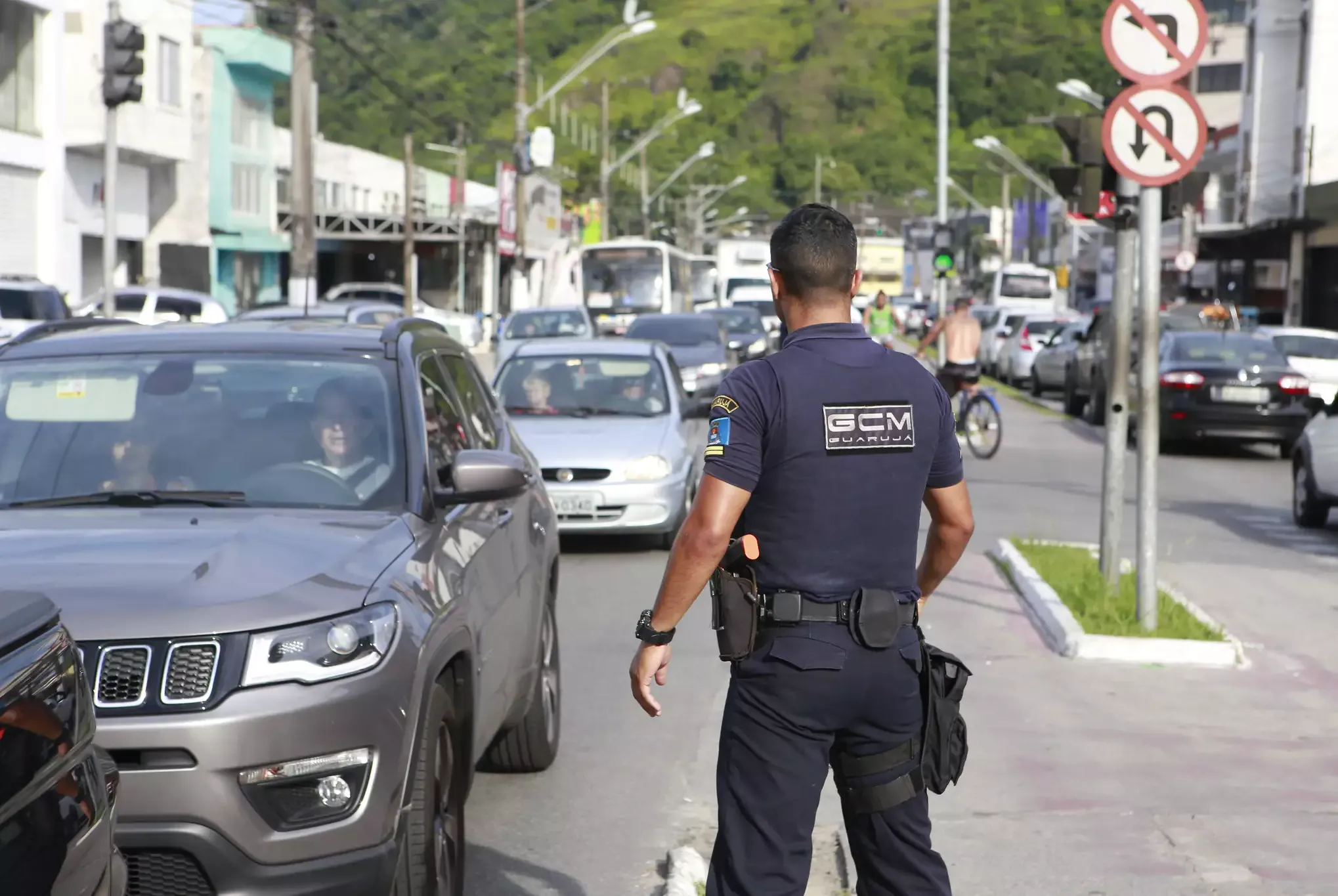 A Guarda Civil Municipal de Guarujá é referência na região no treinamento de agentes.