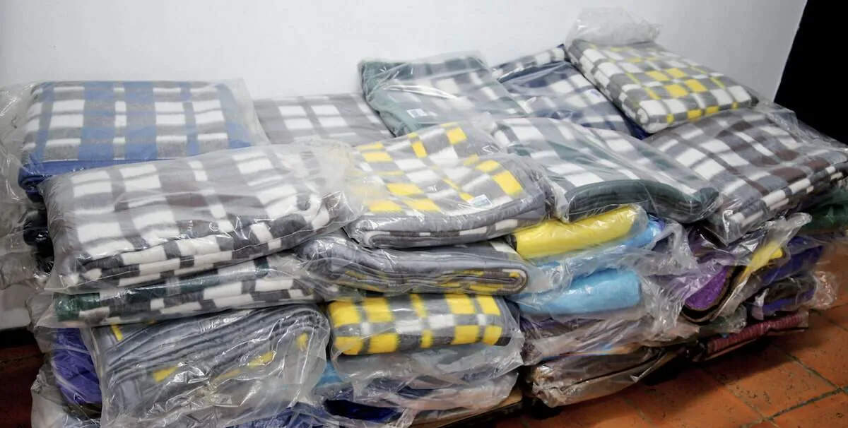  Cobertores serão destinados a pessoas em vulnerabilidade social no município 