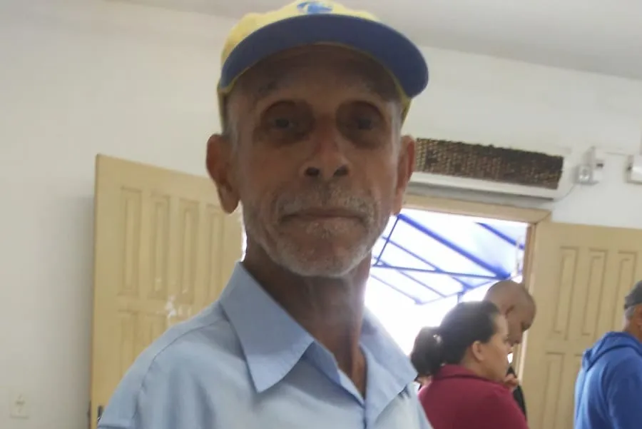 Geraldo Cândido Sobrinho tem 71 anos e saiu de casa durante a noite
