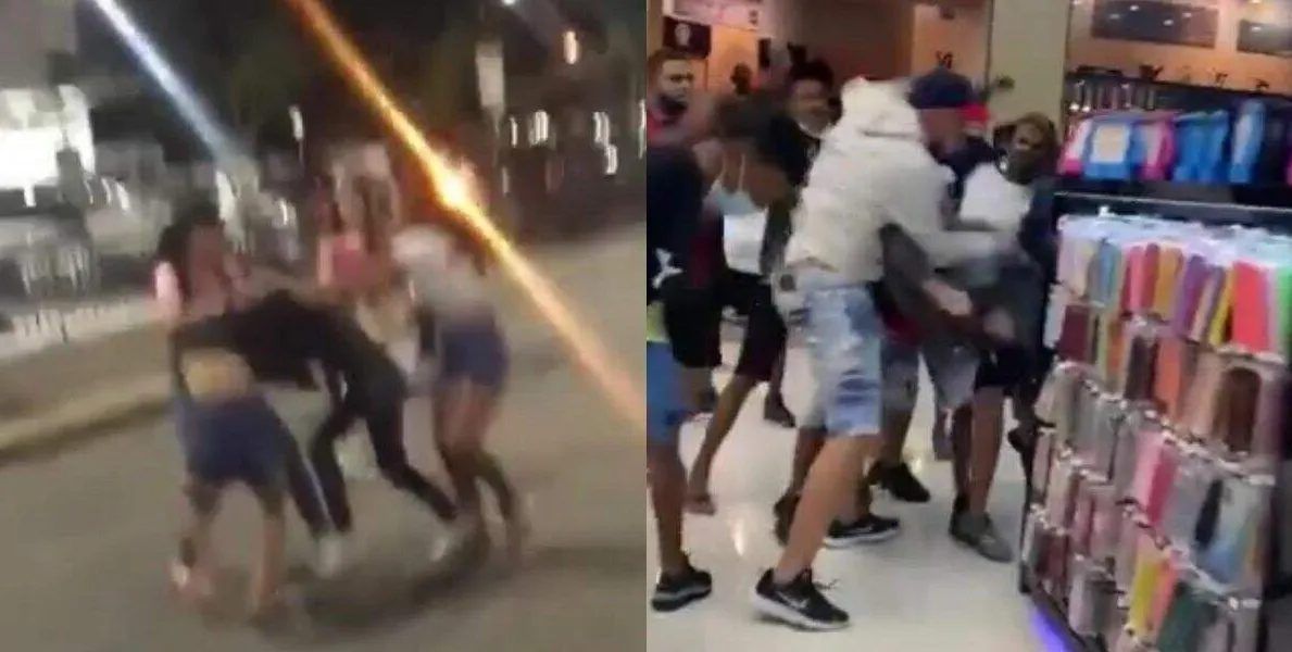  Tumulto no shopping aconteceu por conta de pelo menos duas brigas entre adolescentes 