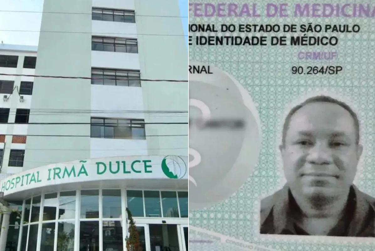 Falso médico foi contratado para trabalhar no Hospital Irmã Dulce, em Praia Grande