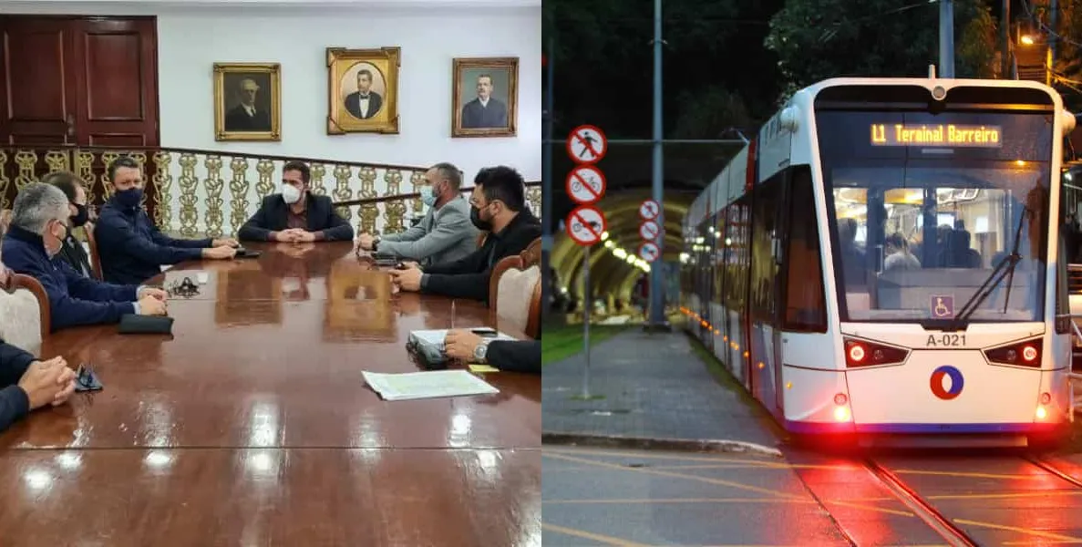   Prefeitura de São Vicente e EMTU discutem terceira fase do VLT  