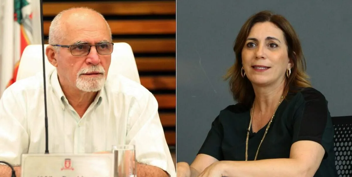   Benetido Furtado e Rosana Valle: mesmo partido, mas lados opostos  