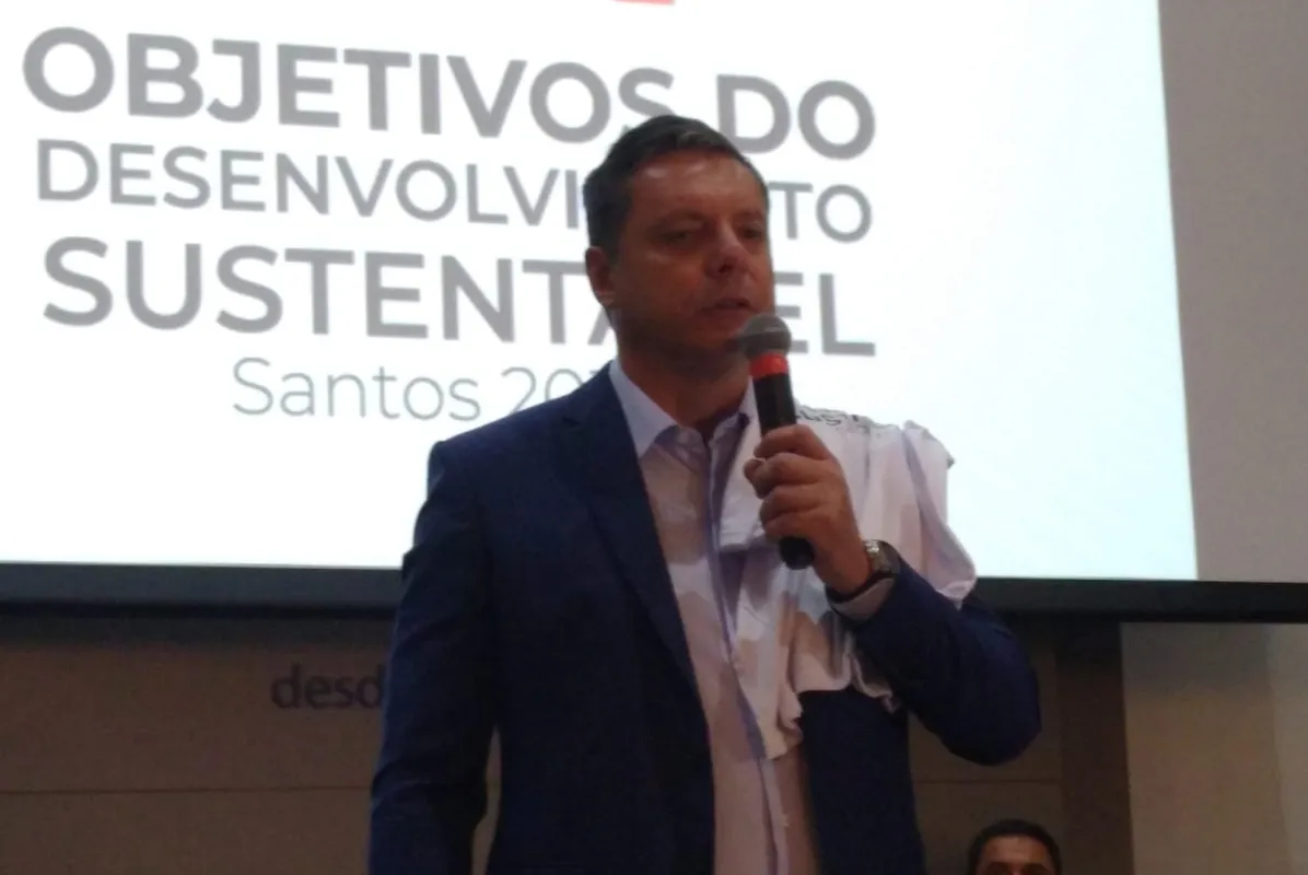 Prefeito Rogério Santos enfatizou ações sociais executadas para melhorar o desenvolvimento sustentável