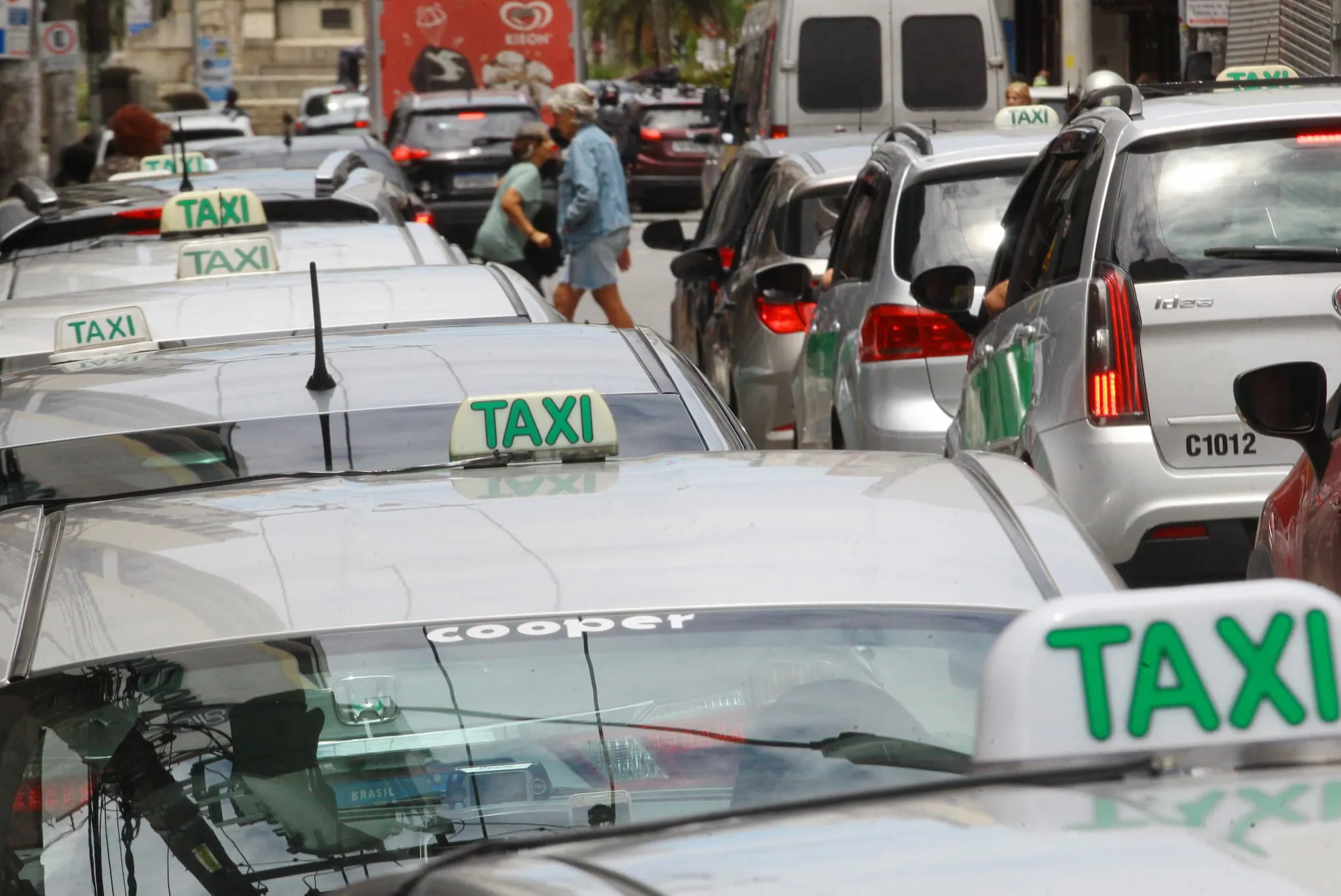 O preço das tarifas de táxi terão aumento após sete anos sem reajuste