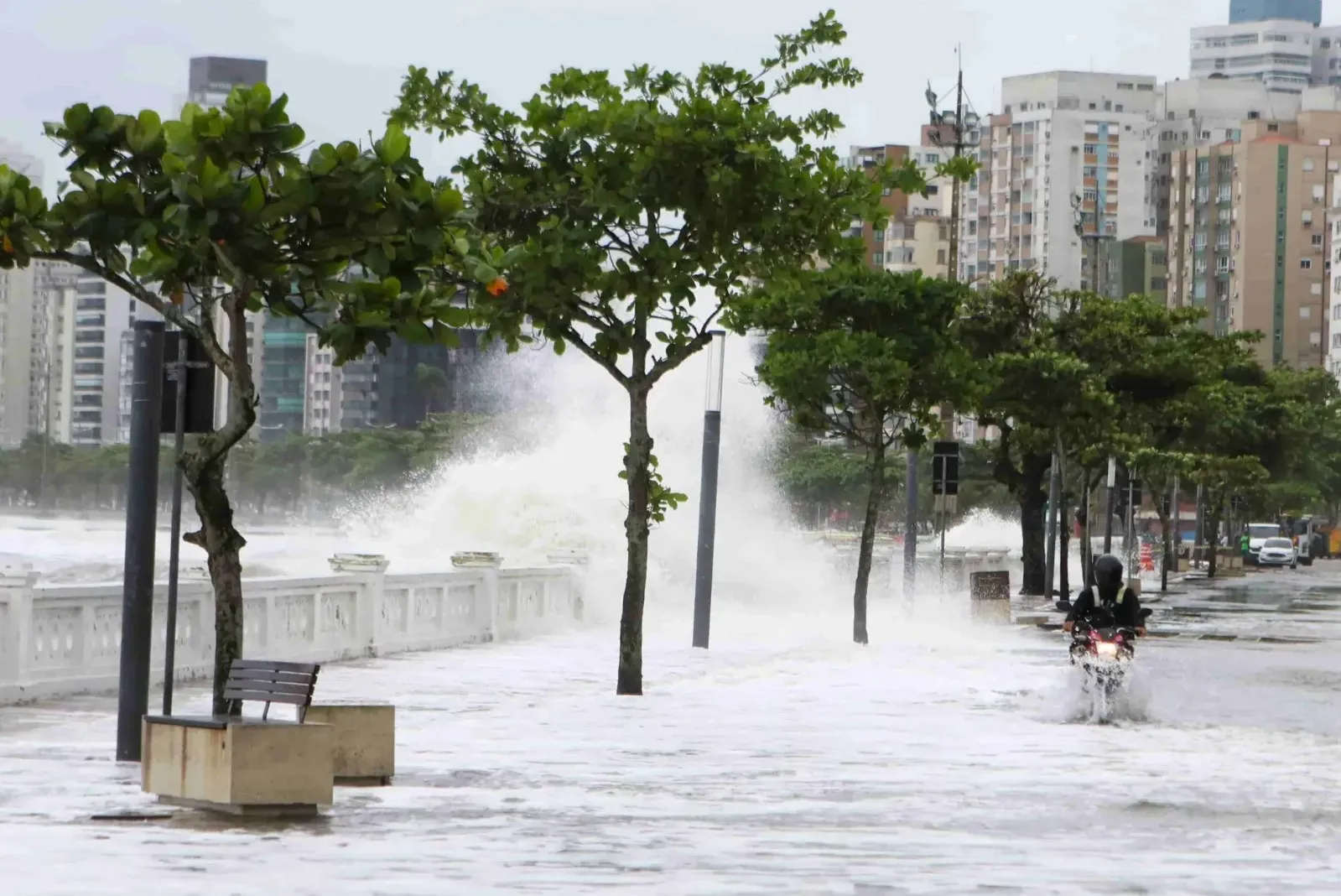 ONU emitiu alerta sobre avanço do nível do mar, que pode inundar parte de Santos em 2050