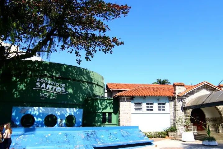 Aquário de Santos é um dos pontos turísticos mais visitados por moradores e turistas