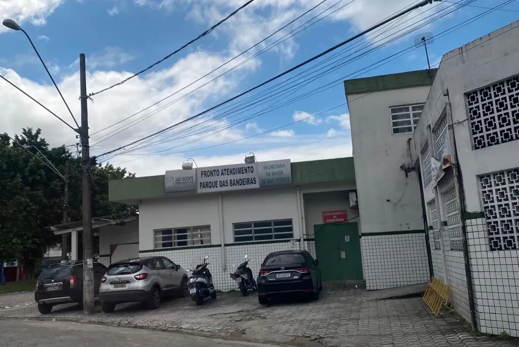 PS do Parque das Bandeiras, em São Vicente, foi fechado para obras