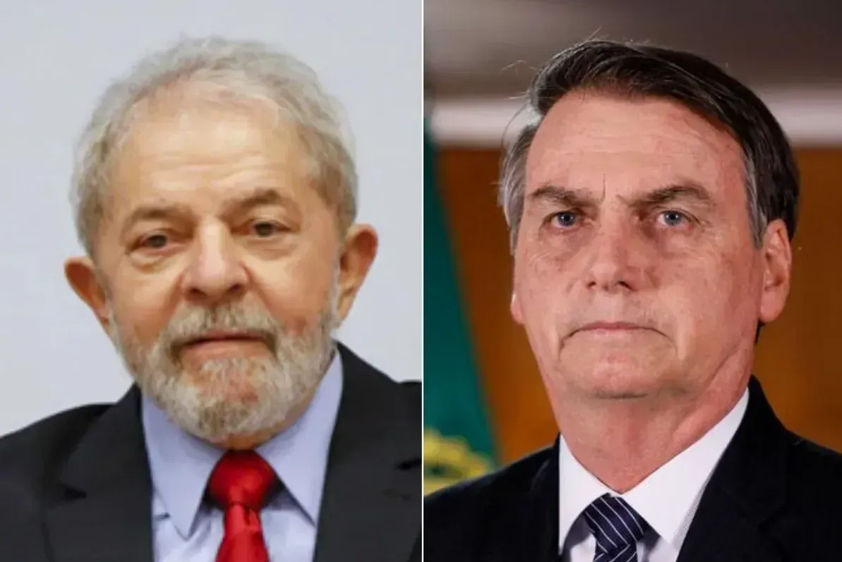  Lula tem 45% e Bolsonaro 40% dos votos válidos, segundo pesquisa 