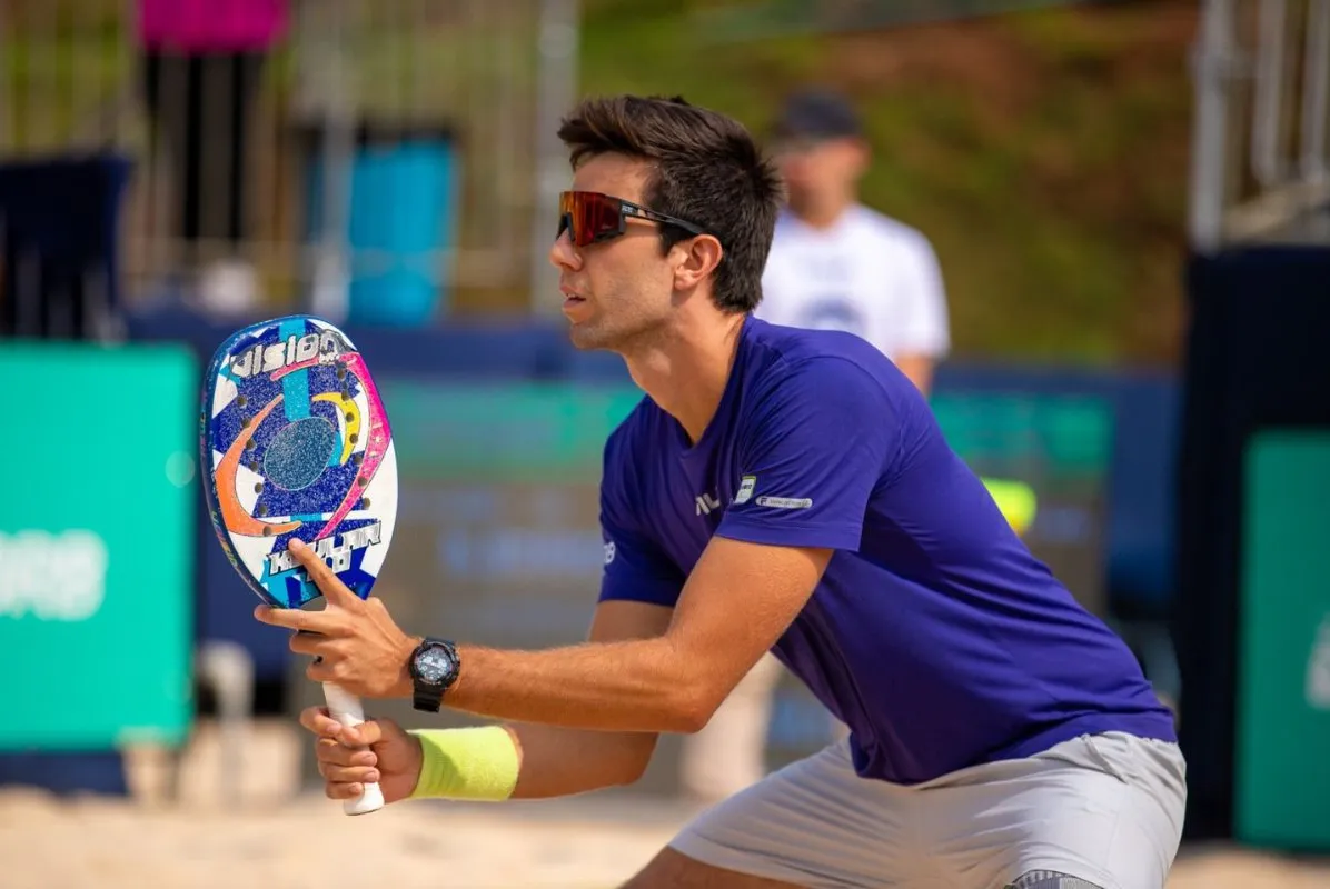 Allan Oliveira foi convocado para a Copa do Mundo de Beach Tennis