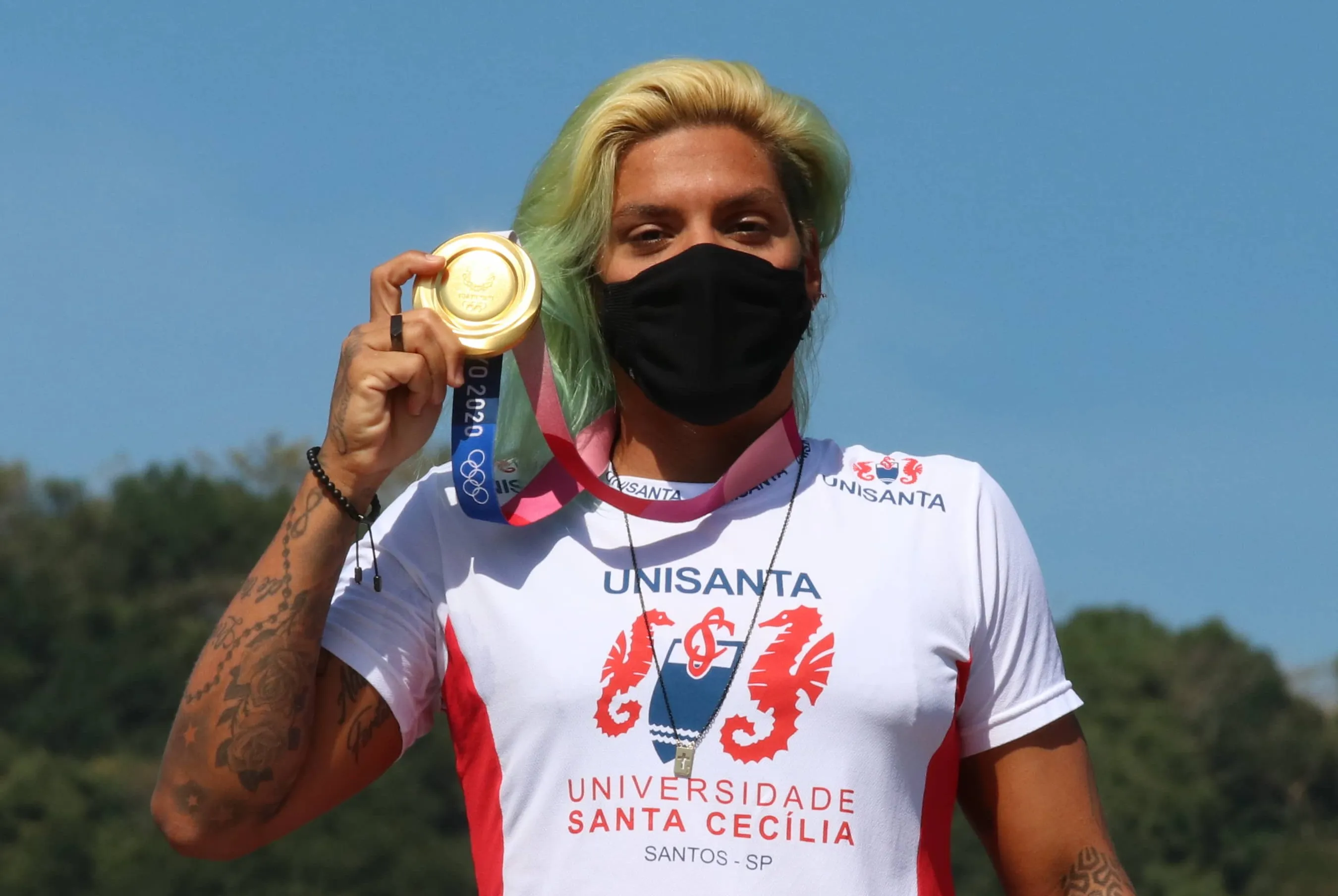 Entre os principais momento do ano, Ana Marcelo conquistou o ouro da maratona aquática nos Jogos de Tóquio
