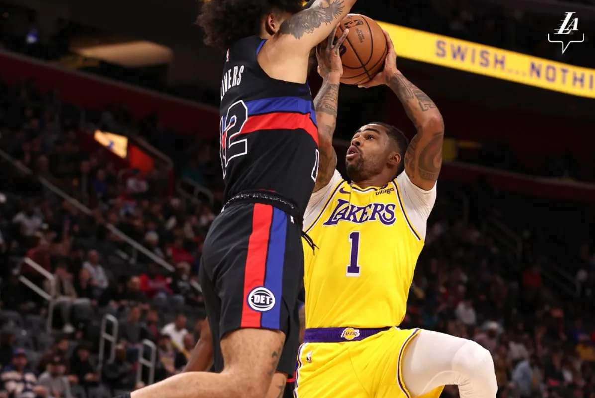 Lakers venceram os Pistons nesta quarta-feira (29)