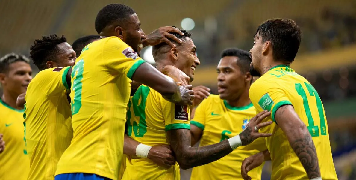  Seleção Brasileira dominou a partida e venceu com tranquilidade 