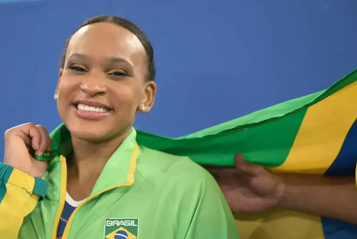  Rebeca Andrade ganhou o Prêmio Brasil Olímpico