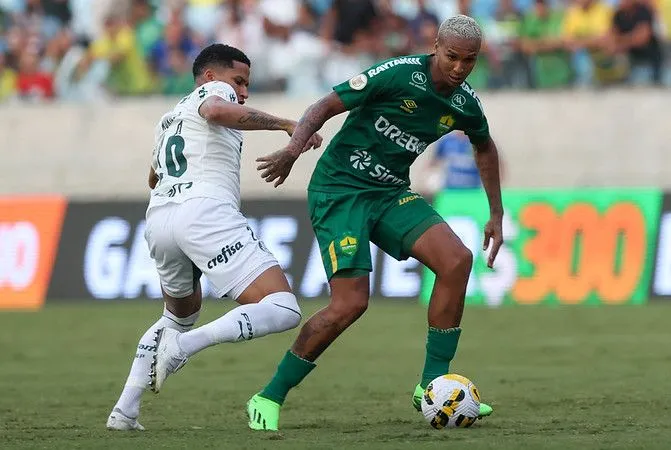 Cuiabá e Palmeiras ficaram no empate em 1 a 1