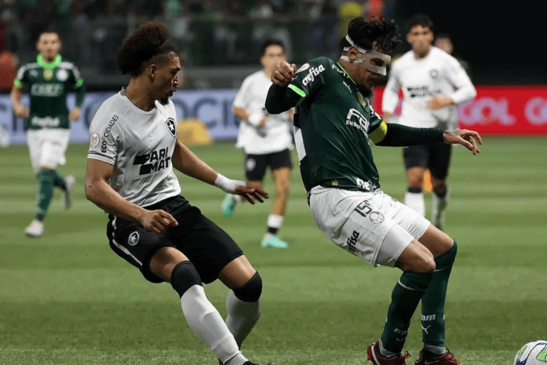 Tentando retomar caminho das vitórias, líder Botafogo recebe Palmeiras