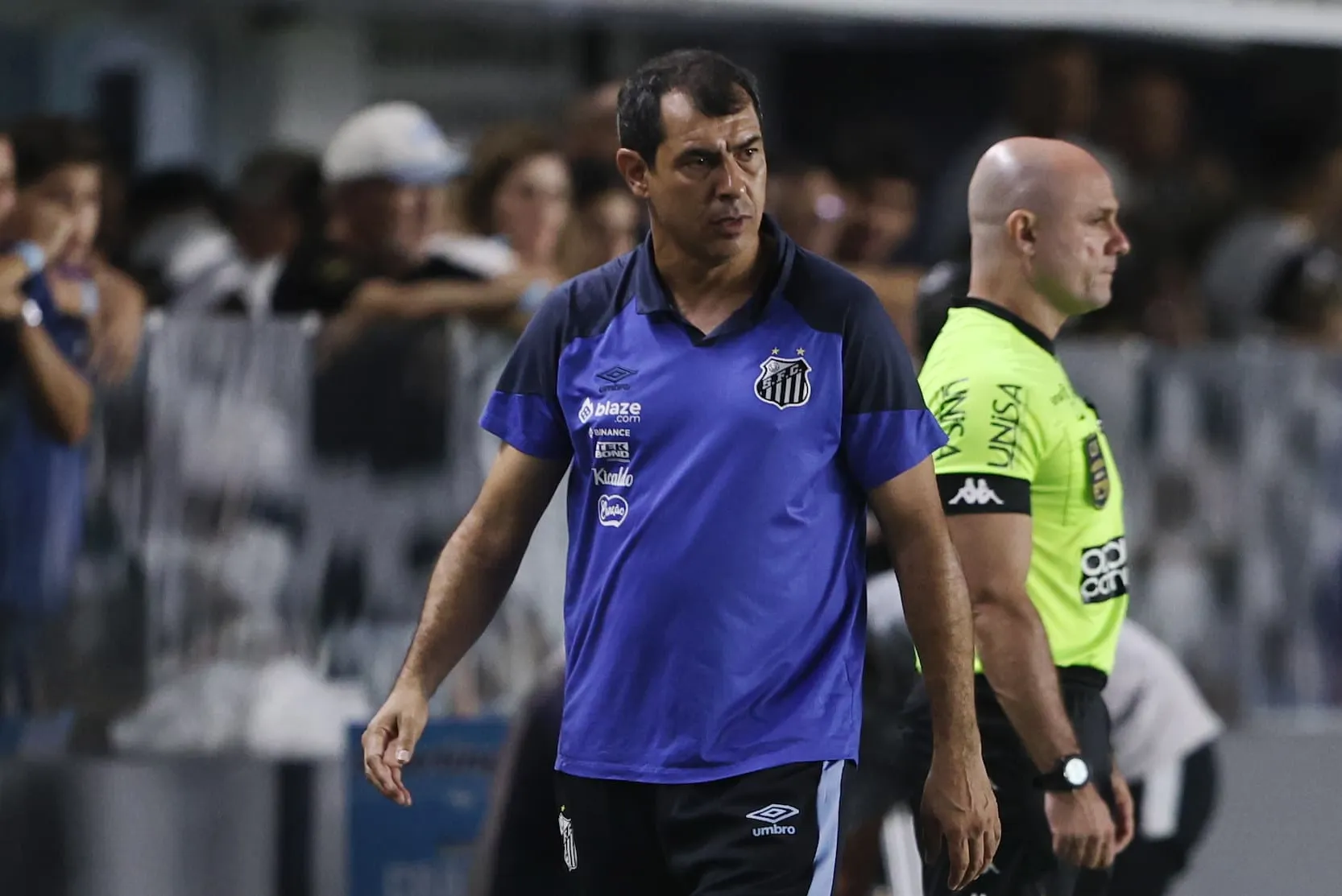 Fábio Carille valorizou a classificação do Santos entre os quatro melhores do Estadual