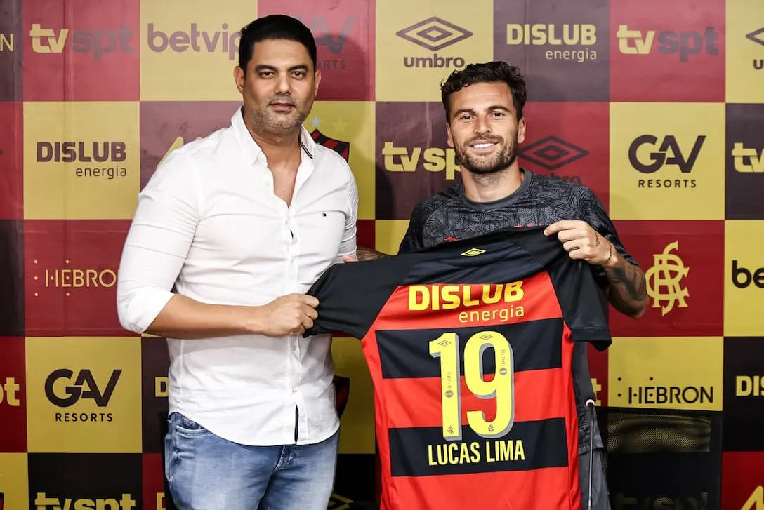 Lucas Lima foi emprestado pelo Santos até o final desta temporada 