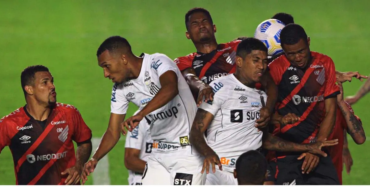  Após vencer em Curitiba, time paranaense repetiu o placar de 1 a 0 na Vila Belmiro 