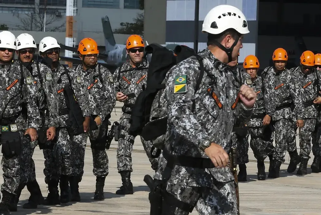 Cerca de 300 agentes da Força Nacional reforçam a segurança no Rio de Janeiro desde outubro de 2023