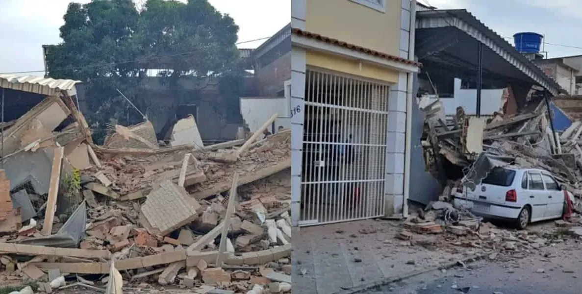  Jovem morre após desabamento de prédio no Rio de Janeiro 