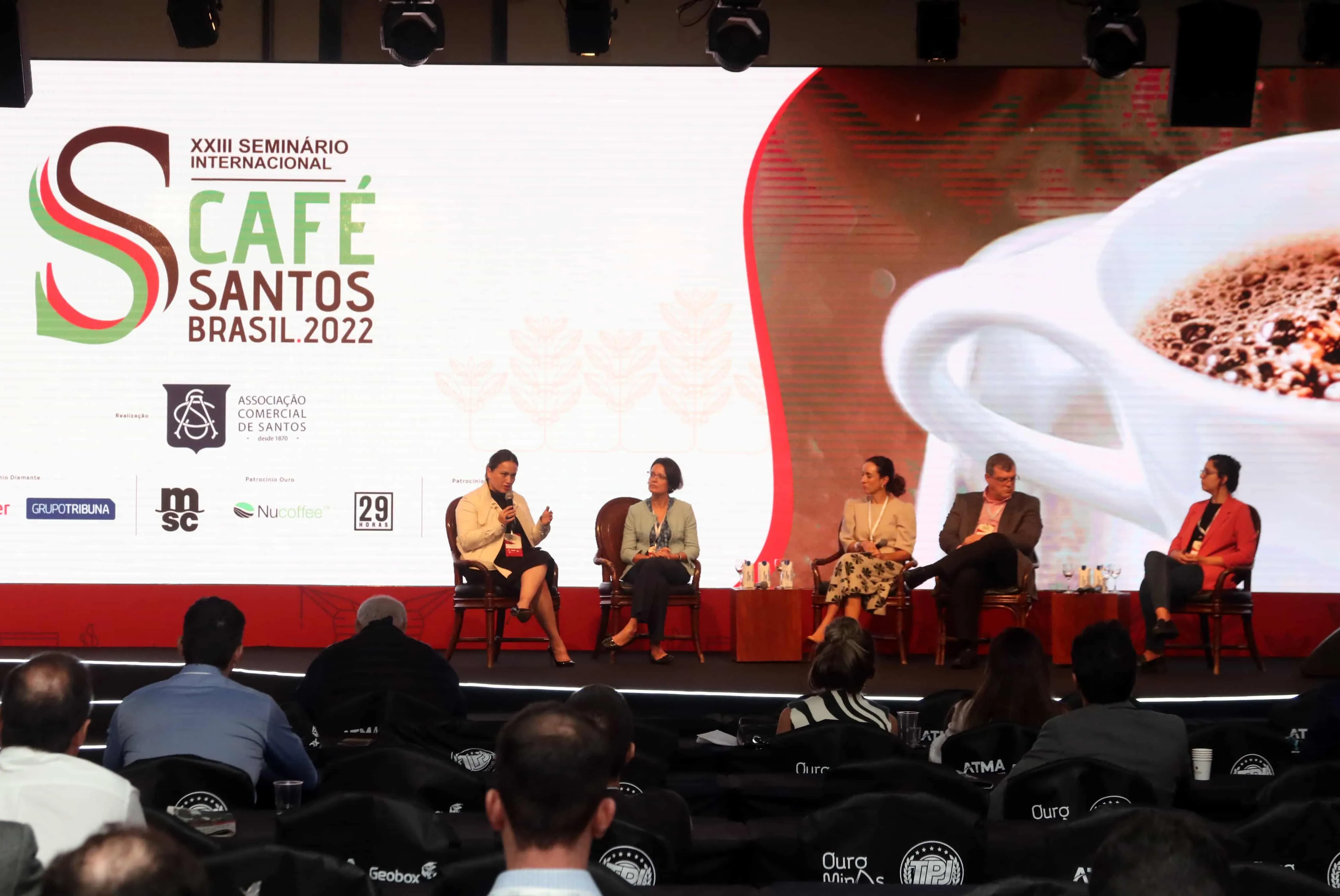 23º Seminário Internacional do Café, organizado pela Associação Comercial de Santos (ACS) e realizado no Sofitel Guarujá Jequitimar
