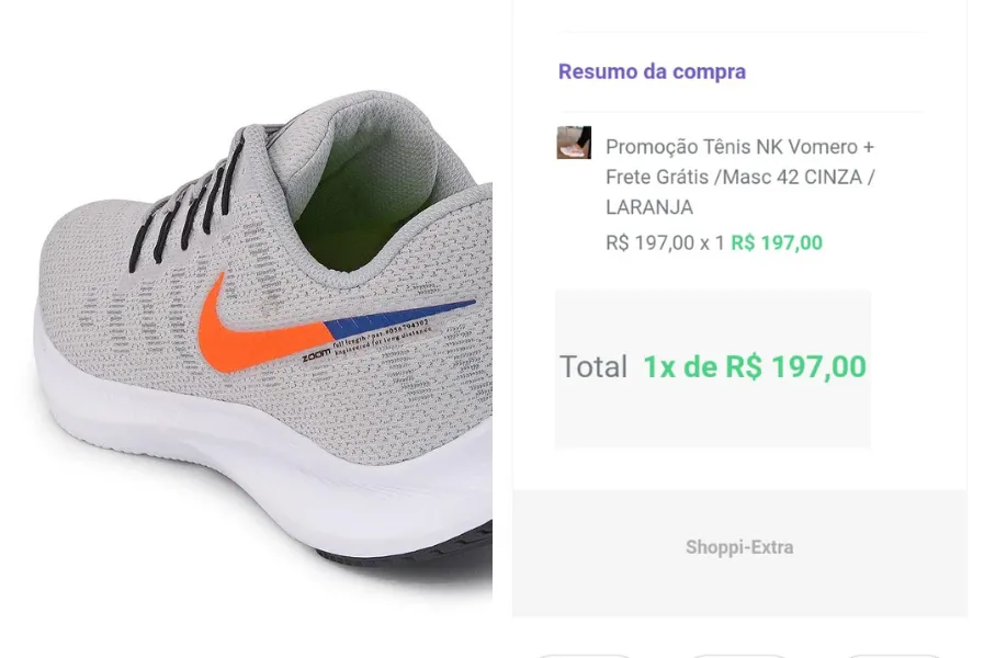 cable Humanistic farm Morador da Baixada Santista compra 'tênis fantasma' pela internet e perde o  dinheiro