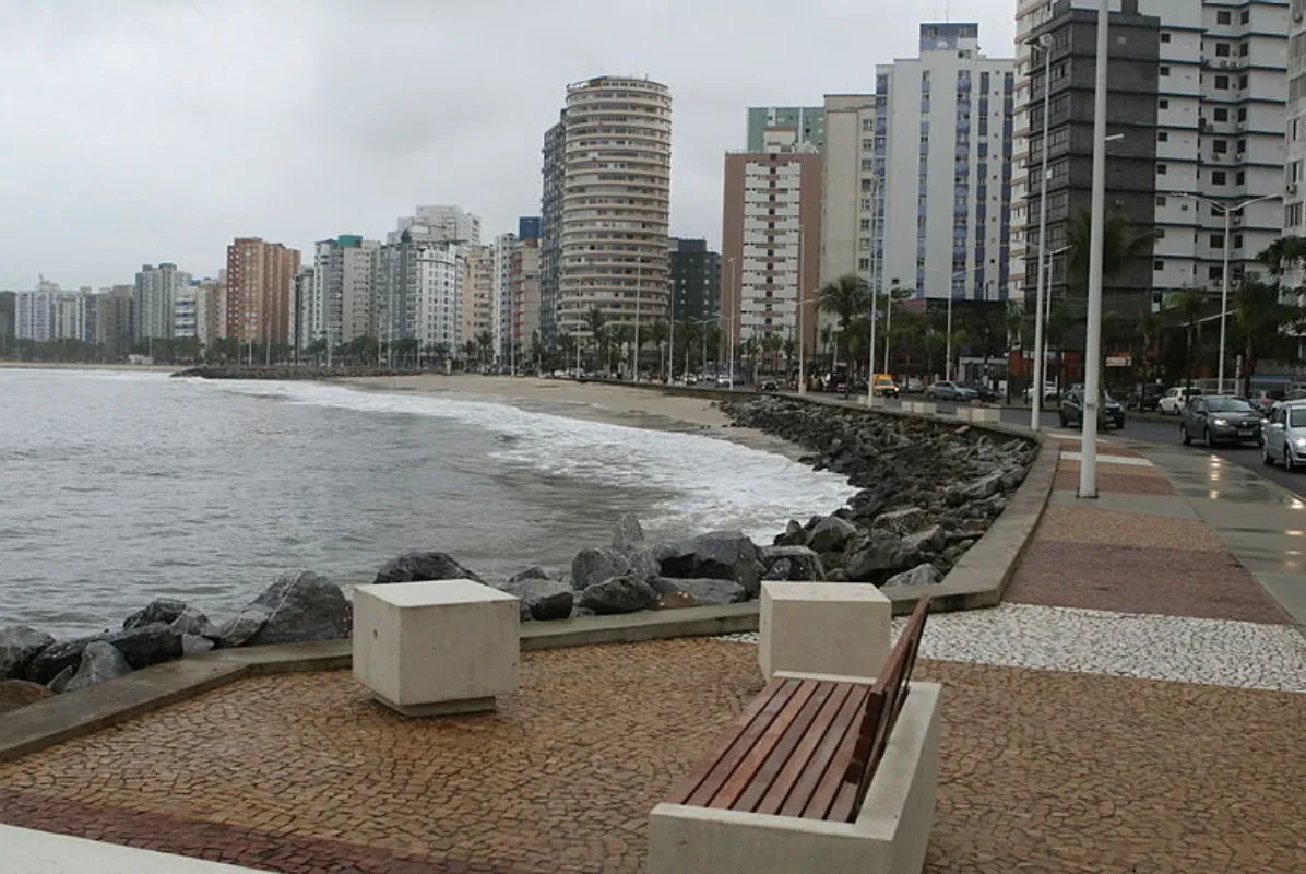 Crime ocorreu na orla da Praia do Gonzaguinha, em São Vicente