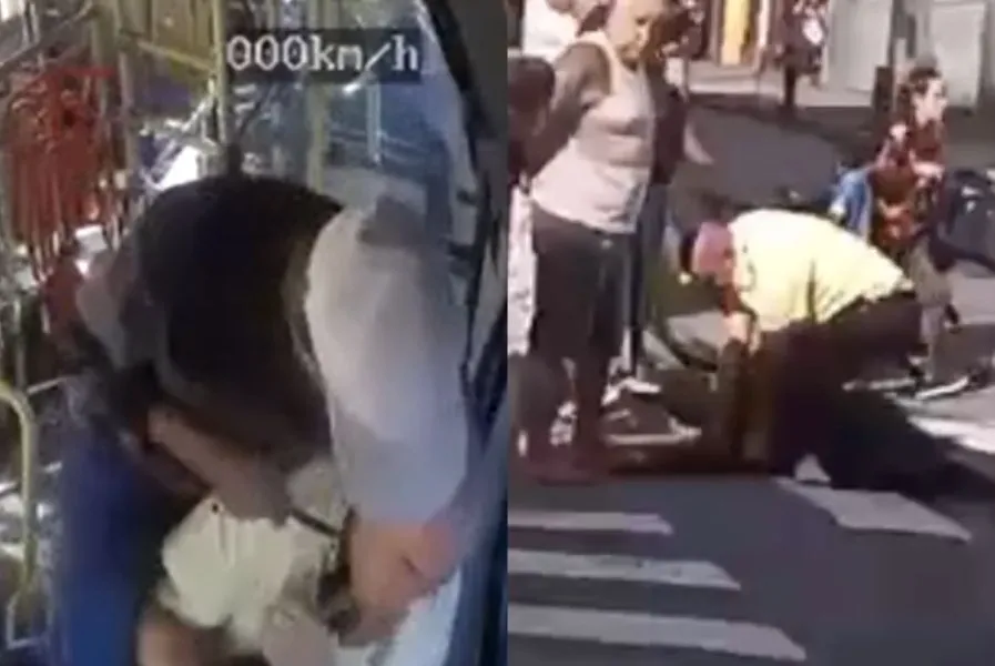 Homem tentou render motorista, que reagiu, desarmou e o capturou