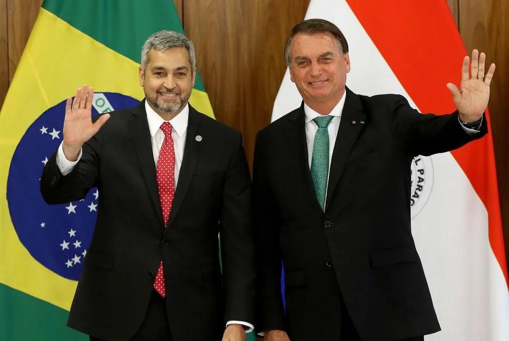 Bolsonaro e Benítez estiveram reunidos nesta quarta-feira, em Brasília