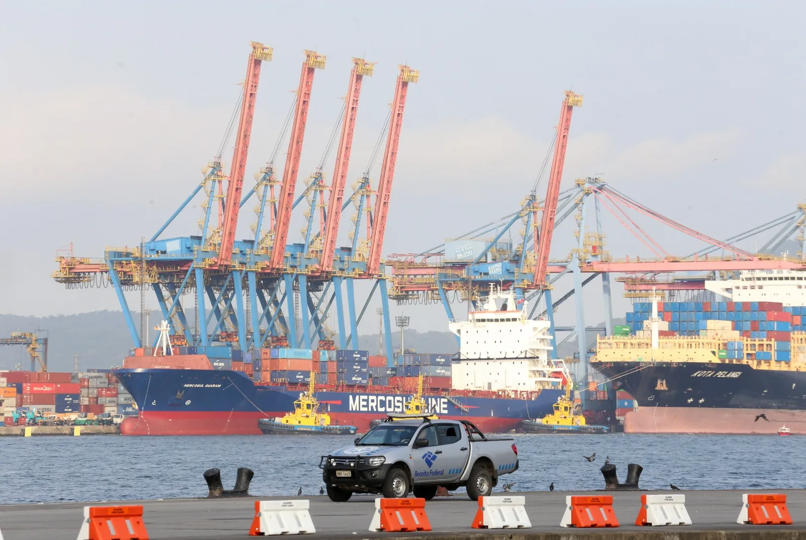 Desempenho dos portos brasileiros foi favorecido pela movimentação registrada durante o mês de março